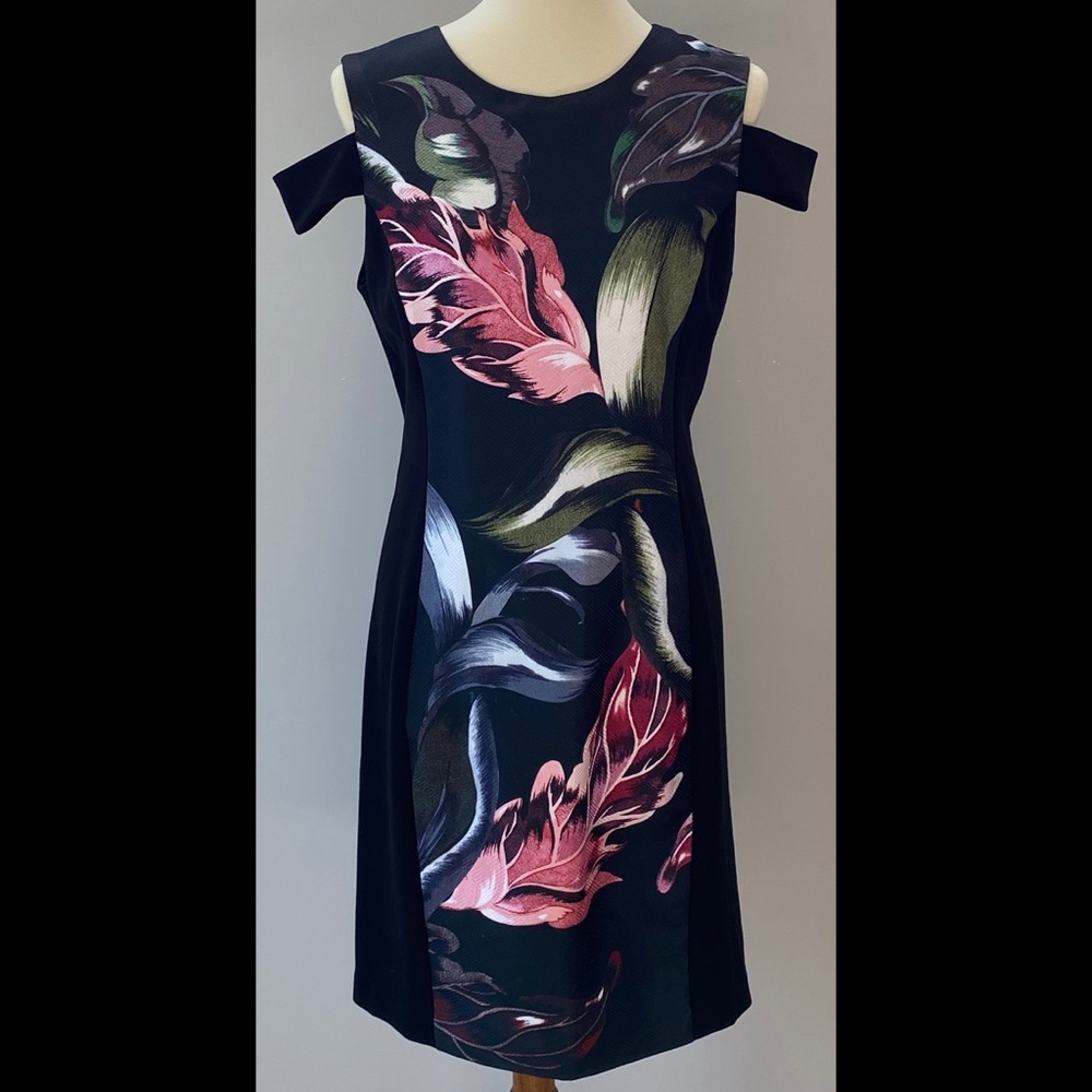 Ted Baker Dress, Black/Floral